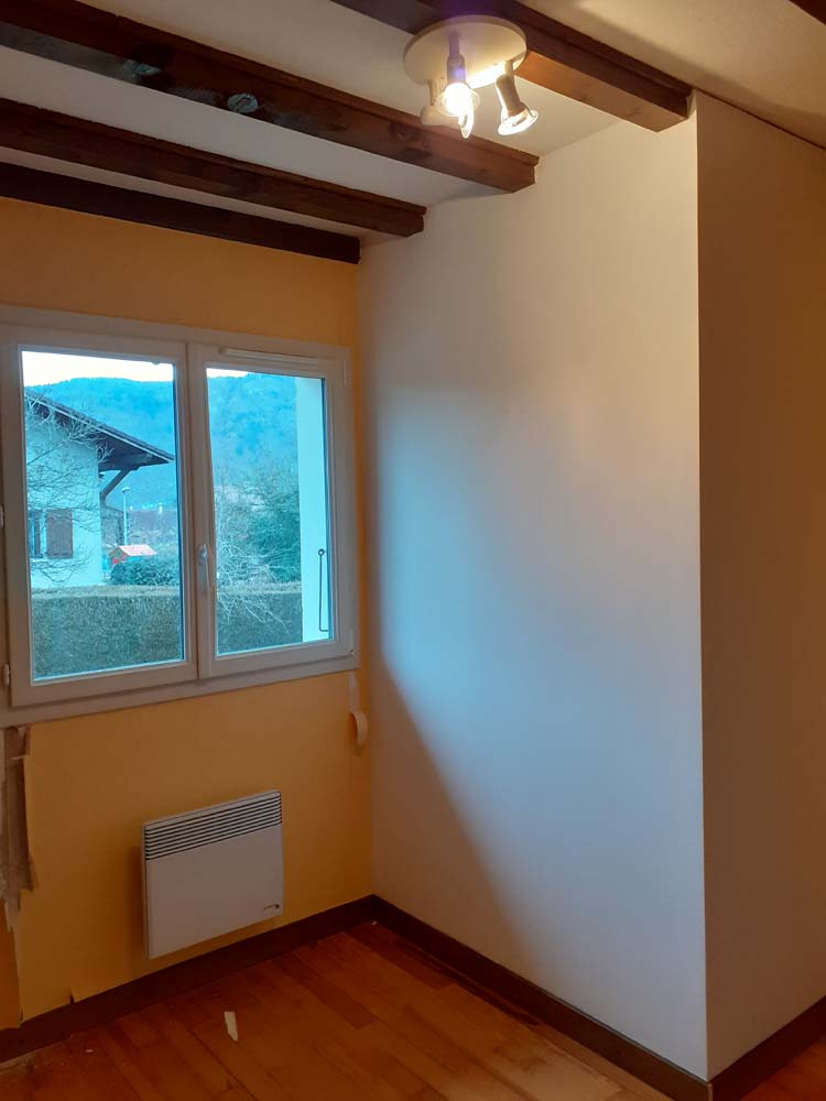 Avant — Pièce rénovation complète Annecy
