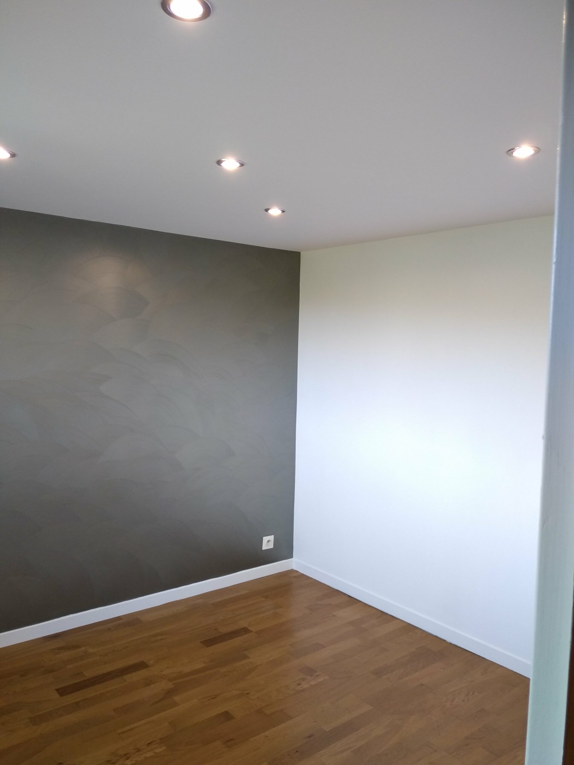 Faux plafond peinture métallisée Annecy