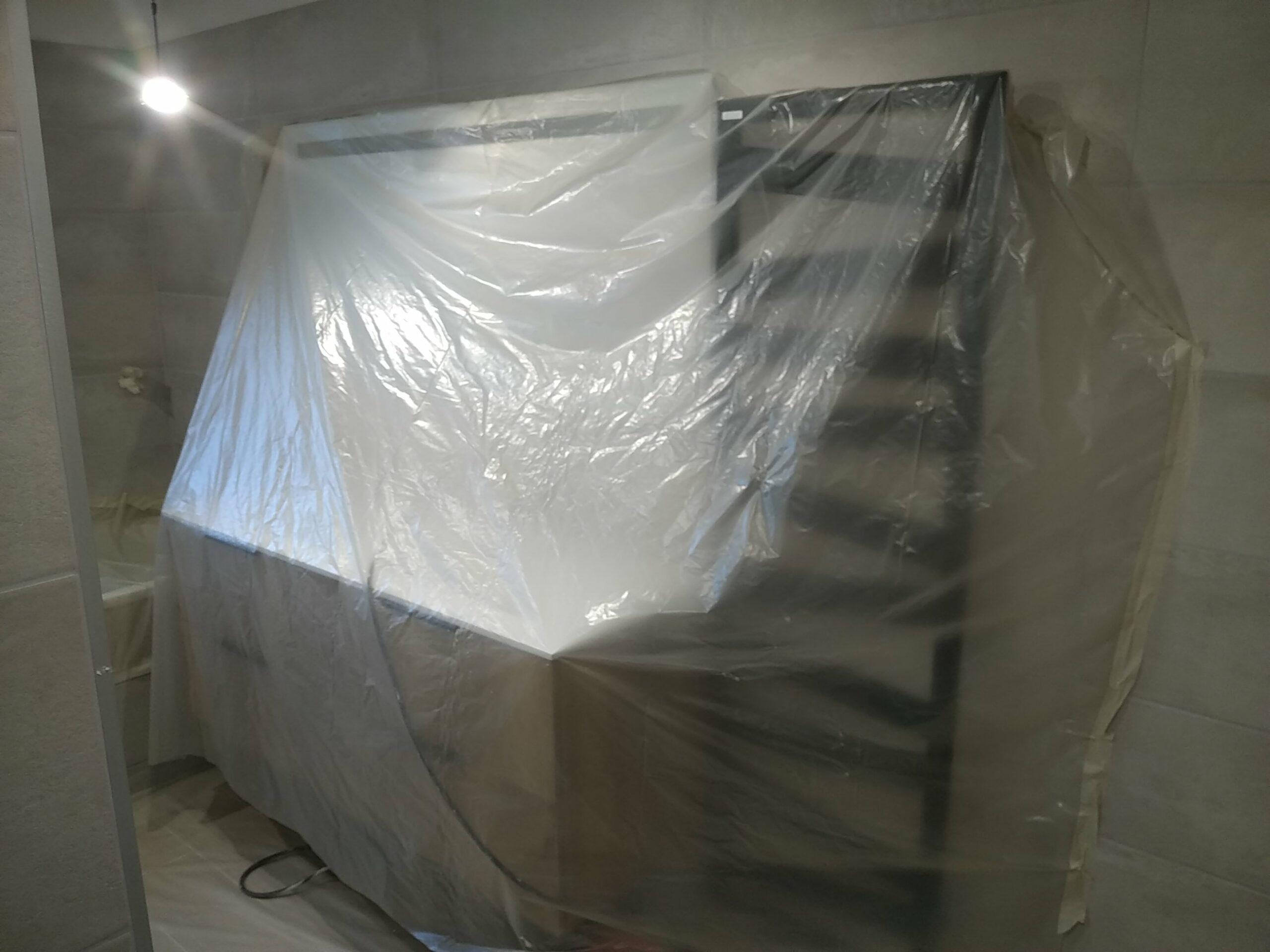 Protection chantier peinture intérieur Annecy