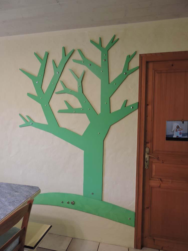 Décoration en forme d'arbre